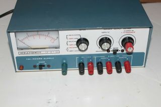 Heathkit Ip - 2718 Tri Power Supply Variable Output