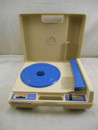 Vintage 1978 Fisher Price Record Player Model 825 Kids Phonograph Turntable