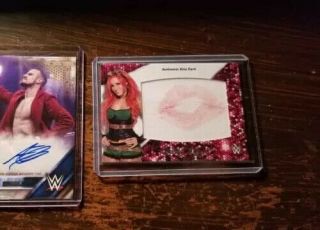 Wwe Topps Becky Lynch Kiss Card.  85/99 2016