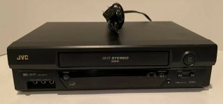 Jvc Hra591u 4 Head Stereo Hi Fi Vhs Player Video Cassette Recorder Vcr Sqpb