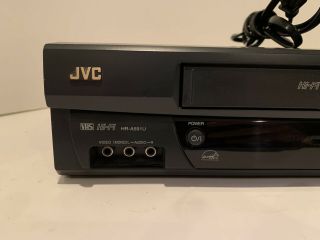 JVC HRA591U 4 Head Stereo Hi Fi VHS Player video cassette recorder VCR SQPB 2
