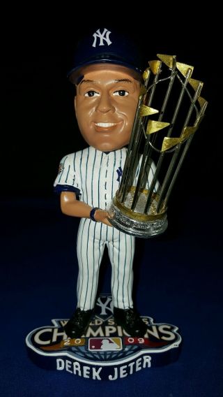 Derek Jeter York Yankees 2009 World Series Championship Bobblehead