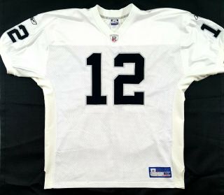 Rich Gannon Authentic Nfl Oakland Raiders Embroidered Jersey Size 52 Xxl Reebok