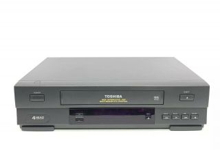 Toshiba W - 614r Vcr Vhs Player Recorder 4 - Head Hifi Stereo.