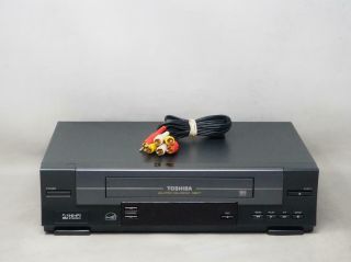 Toshiba W512 Vcr Vhs Player/recorder No Remote Great