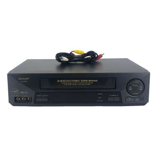 Sharp Vc - H993u 4 Head Hi - Fi Stereo Video Cassette Recorder Vcr W/ Rapid Rewind