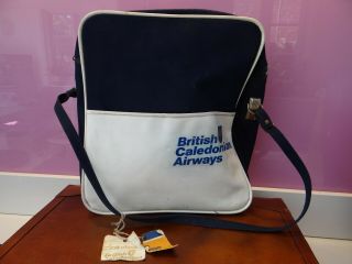 British Caledonian Airways Bag Made In England By Delmore Ltd First Class