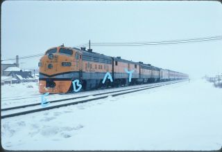 Denver & Rio Grande Western D&rgw Ski Train Fraser Co 1984 Kodachrome