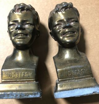 Two Charles Lindbergh Busts