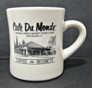 Cafe Du Ceramic Mug - French Market Coffee Stand - Orleans Louisiana