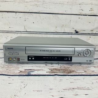Sanyo Vwm - 900 Vhs Vcr Player Recorder 4 - Head Hi - Fi Stereo