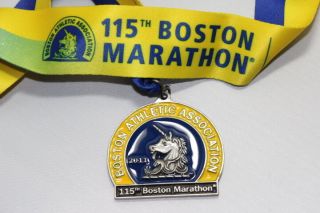 2011 Boston Marathon Medal