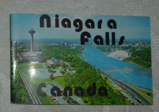 Vintage Souvenir Color Photo Booklet - Niagara Falls Canada