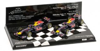 Red Bull Racing Rb7 Sebastian Vettel - Mark Webber Champ Set 2011