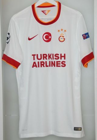 Match Worn Shirt Jersey Galatasaray Turkey Champions League 14 - 15 Camiseta