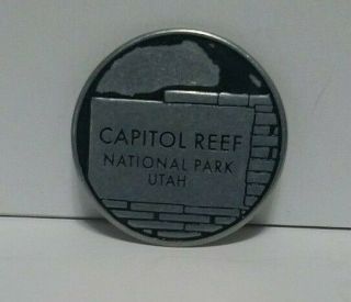 Capital Reef National Park Hickman Bridge Souvenier Coin