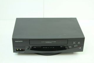 Daewoo Dv - T8dn 4 Head Hi - Fi Vcr Video Cassette Recorder Vhs Player