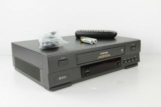 Toshiba W - 403 Vcr Bundle With Remote Batteries And Coaxial Cable