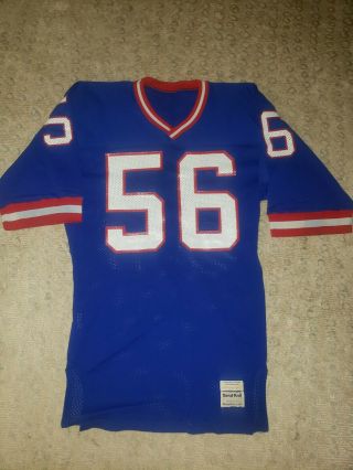 1980s Lawrence Taylor York Giants Authentic Sand Knit Jersey