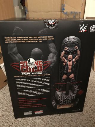 WWE WWF Stone Cold Steve Austin Statue McFarlane 281 Of 500 Special Edition 3