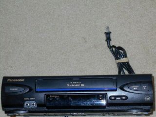 Panasonic Pv - V022 4 - Head Hi - Fi Vcr Vhs Cassette Player - -