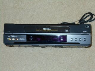 Toshiba Vcr W - 522 4 - Head Hi - Fi Stereo Vhs Player Recorder -
