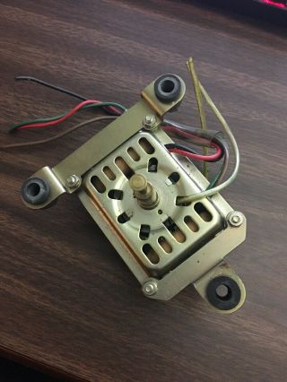 Motor W/ Spindle For Pioneer Pl - A35 Turntable Parts & Rubber Spacers