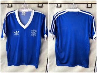 Birmingham City 1980/82 Home Soccer Jersey Small / Medium Adidas
