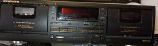 Pioneer Ct - W770 Auto Reverse Continuous Play Dolby 5.  1 Duel Cassette Deck