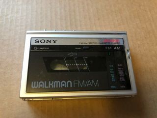 Sony Walkman Wm - F10 Vintage Cassette Player Not