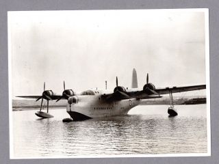 Short Sunderland Flying Boat Press Photo Raf Ww2 3