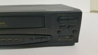 Symphonic SL - 240B VCR VHS 4 - Head Video Cassette Recorder Player 3