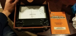 Simpson Model 388 Therm - O - Meter / Thermometer Pristine