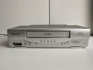 Emerson Vcr Vhs Player 4 Head 19 Micron Video Cassette Recorder Model Ewv403a