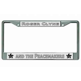 Roger Clyne And The Peacemakers Music Band Chrome License Plate Frame Made Usa