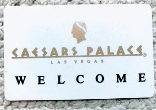 Vintage Caesars Palace Las Vegas Hotel & Casino - Hotel Room Key Card