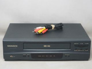 Magnavox Vrt242at22 Vhs Player/recorder No Remote Great
