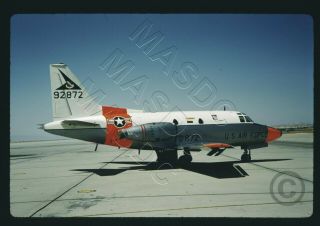 35mm Kodachrome Aircraft Slide - T - 39a Sabreliner 59 - 2872 Afsc @ Edw Afb 1961