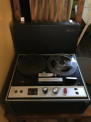 Allied Td - 1035 4 - Track Stereo Reel To Reel Stereo Recorder Tape Deck -