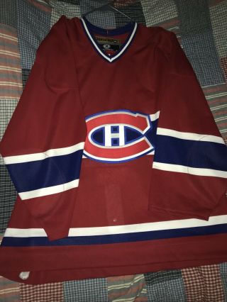 Koho Montreal Canadiens Authentic On Ice Nhl Hockey Jersey Size 56