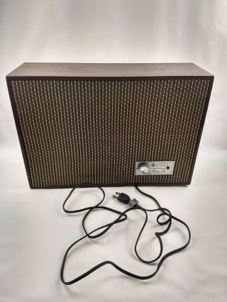Vintage Ge General Electric Porta - Fi Speaker Powers On Retro