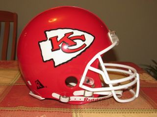Authentic Kansas City Chiefs Vsr - 4 Pro Line Helmet