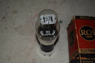 vintage rca 6A3 tube test great 2