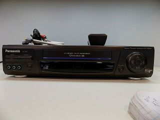 Panasonic Pv - 8660 Vhs Vcr Video Cassette Recorder Player Hi - Fi Stereo W/ Remote