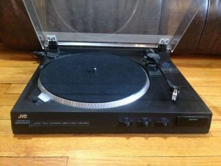 Jvc L - Fx22b 2 Speed 33/45 Rpm,  Fully - Automatic Direct Drive Turntable