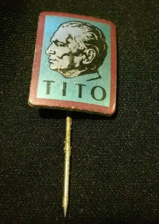 Tito Vintage Ussr Pin ☆ Tito Russian Stick Pin ☆