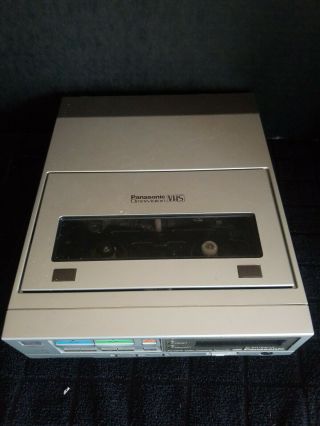 Panasonic Portable Video Cassette Recorder Pv - 8000