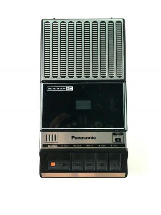 Vintage Panasonic Rq - 2107d Portable Cassette Player/recorder Auto Stop