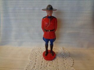 Vintage Royal Canadian Mountie Mounted Police " Reliable " Plastic