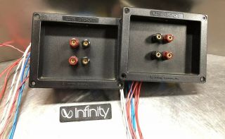 2 Infinity Crescendo 3007 Speaker Crossover Full Length Wires Cs